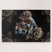 Puzzle Impressionnant crâne à vapeur foncé (Horizontal)