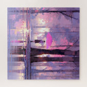Puzzle Impressionnisme Anime Météo Violet (Horizontal)