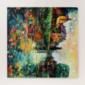 Puzzle Impressionnisme de la rive du fleuve (Horizontal)