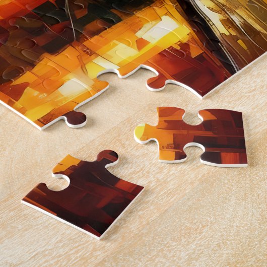 Puzzle Impressionnisme de Rainy City (Côté)