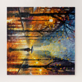 Puzzle Impressionnisme de Rainy City (Horizontal)