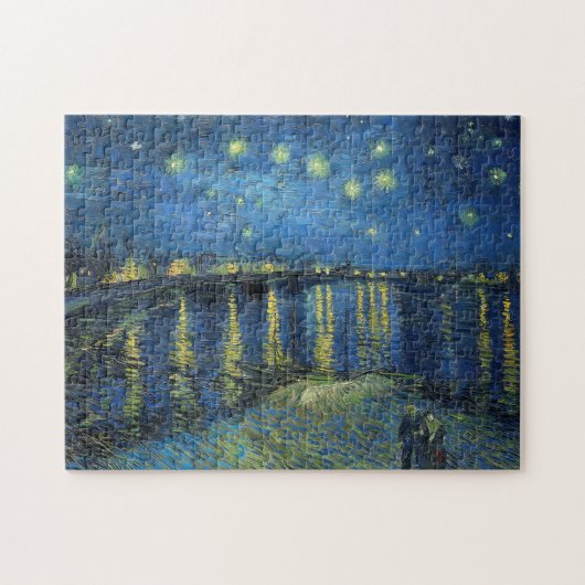 Puzzle Impressionnisme Vincent Van Gogh Starry Nuit (Horizontal)