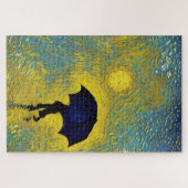 Puzzle Impressionniste a besoin d'un parapluie le jour ja (Horizontal)