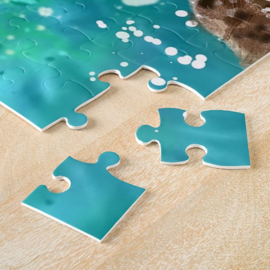 Puzzle Impressionniste Tortue de mer Tropical Nautique Tu (Côté)