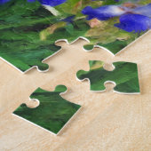Puzzle "Impressions bleues d'iris " (Côté)