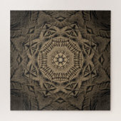 Puzzle Imprimantes de chaussures dans le Mandala de sable (Horizontal)