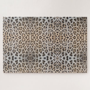 Puzzle Imprimé animalier de fourrure de léopard guépard é