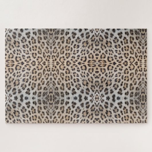 Puzzle Imprimé animalier de fourrure de léopard guépard é (Horizontal)