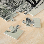 Puzzle Imprimé au 19e siècle Un cheval de chasse léger (Côté)