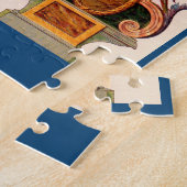 Puzzle imprimé baroque ultra opulent du XVIIe siècle (Côté)