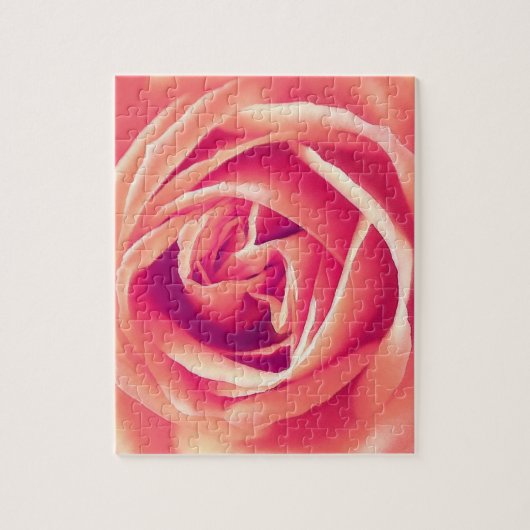 Puzzle imprimé rose corail (Vertical)
