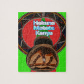Puzzle Imprimer Hakuna Matata Kenya Art (Vertical)