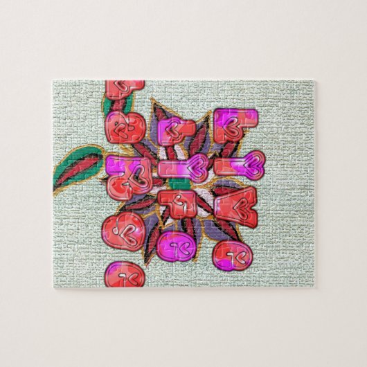 Puzzle Imprimer l'art "Live Life Large" (Horizontal)