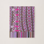 Puzzle Imprimer l'art Motif Abstrait dense et complexe (Vertical)