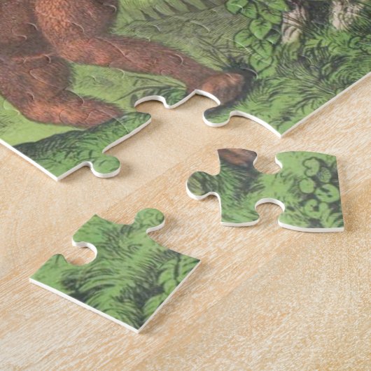 Puzzle Imprimer les anciens singes (Côté)