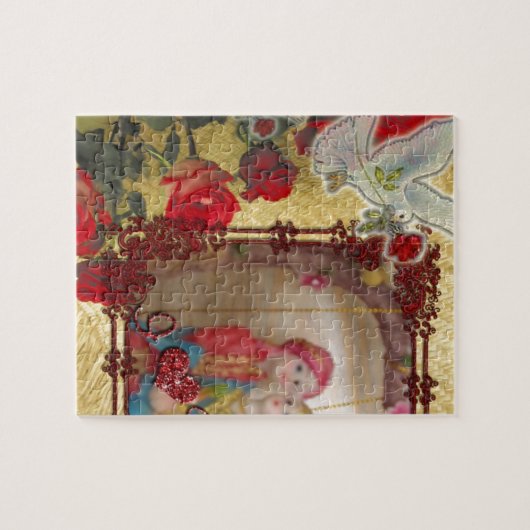 Puzzle Imprimer mariage Doll Portrait Graphique (Horizontal)