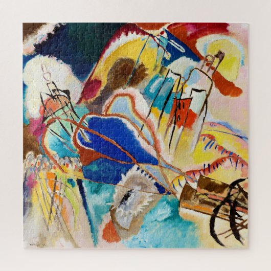 Puzzle Improvisation 30 (Canons) de Wassily Kandinsky (Vertical)
