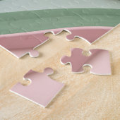 Puzzle in stylish abstract graphic legpuzzel (Zijkant)