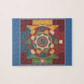 PUZZLE IN TIN - Mandala VAN DE 5 Elementen Legpuzzel (Horizontaal)