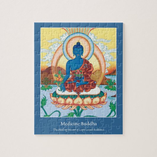 PUZZLE IN TIN - Medicine Buddha - Master of Healin Legpuzzel (Verticaal)