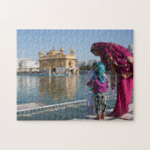 Puzzle Inde Amritsar Temple d'or. (Horizontal)