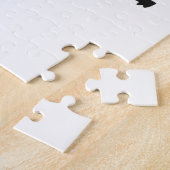Puzzle Indiana I Like It Here State Silhouette Black (Côté)