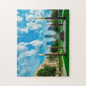 Puzzle Indianapolis Indiana. (Vertical)