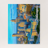 Puzzle Indianapolis, Indiana, États-Unis (Vertical)