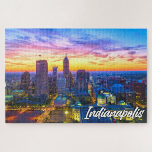 Puzzle Indianapolis, Indiana, États-Unis