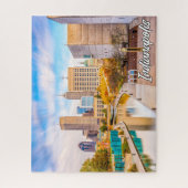 Puzzle Indianapolis, Indiana, États-Unis (Vertical)