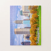 Puzzle Indianapolis, Indiana, États-Unis (Vertical)