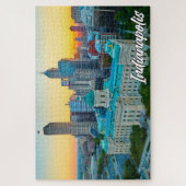 Puzzle Indianapolis, Indiana, États-Unis (Vertical)