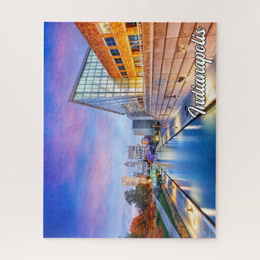 Puzzle Indianapolis, Indiana, États-Unis (Vertical)