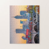 Puzzle Indianapolis, Indiana, États-Unis (Vertical)