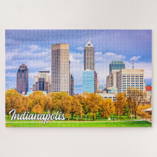 Puzzle Indianapolis, Indiana, États-Unis