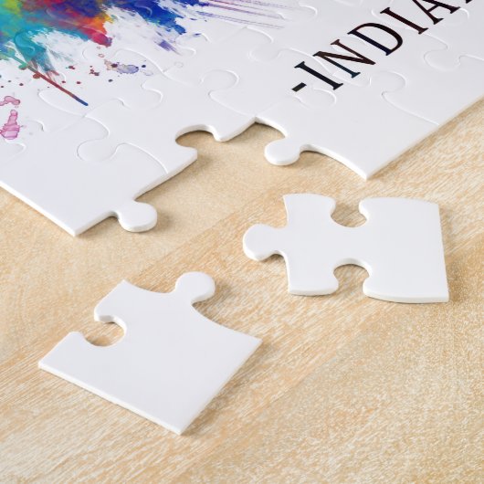 Puzzle Indianapolis Indiana Skyline (Côté)