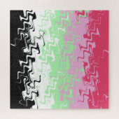 Puzzle Indicateur Abstrait de la fierté de réciprocité (Horizontal)