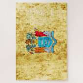 Puzzle Indicateur du New Jersey State (Vertical)