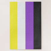 Puzzle Indicateur Enby (Pride non binaire) (Vertical)
