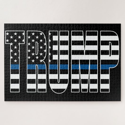 Puzzle Indicateur Trump Blue Line (Horizontal)