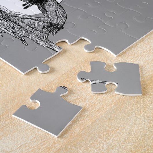 Puzzle Indien dans sa solitude par NC Wyeth Western Vinta (Côté)