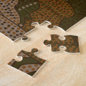 Puzzle indigène de machaon (Côté)