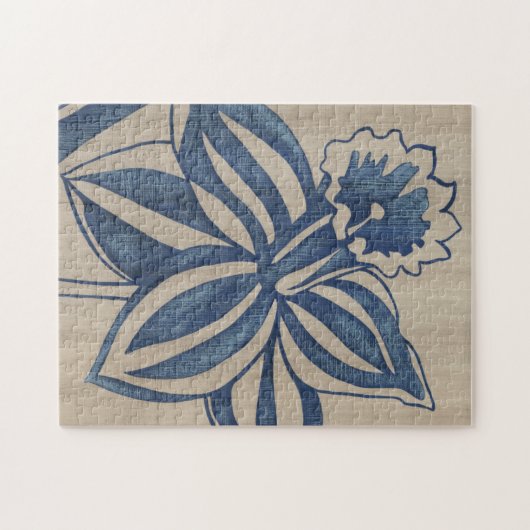 Puzzle Indigo Daffodil (Horizontal)
