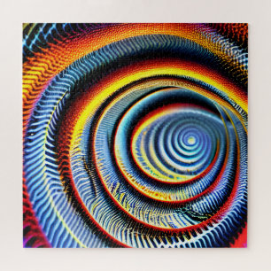 Puzzle Indigo hypnose fun vous attire dans d'autres dimen