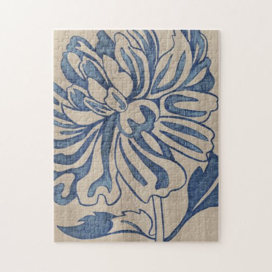 Puzzle Indigo Mum (Vertical)