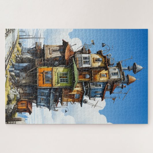 Puzzle industriel Treehouse (Horizontal)