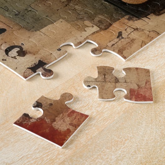 Puzzle industriel vintage (Côté)