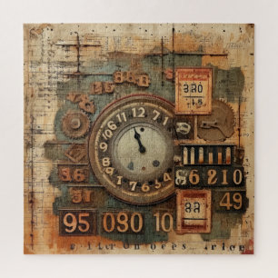 Puzzle industriel vintage