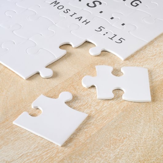 Puzzle inébranlable mosiah lds scripture (Côté)