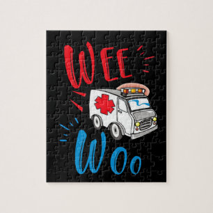 Puzzle infirmière ambulancière